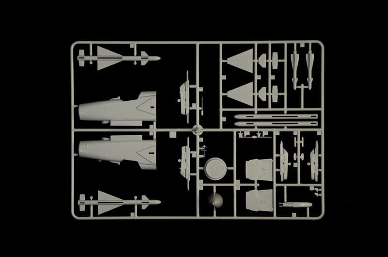 202 - Italeri - 2817 - Mikoyan-Gurevich MiG-23BN / MiG-27 Flogger - sprue