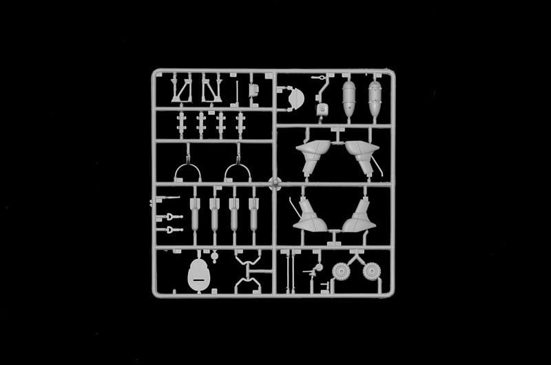 202 - Italeri - 2819 - Henschel Hs 123 A/B-1 - sprue