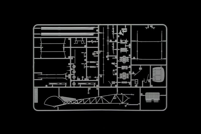200 - Italeri - 2820 - Bell OH-13 Sioux - sprue