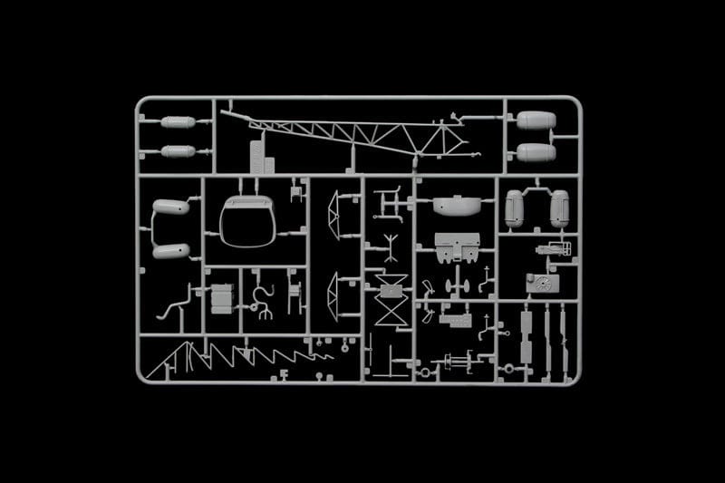 201 - Italeri - 2820 - Bell OH-13 Sioux - sprue