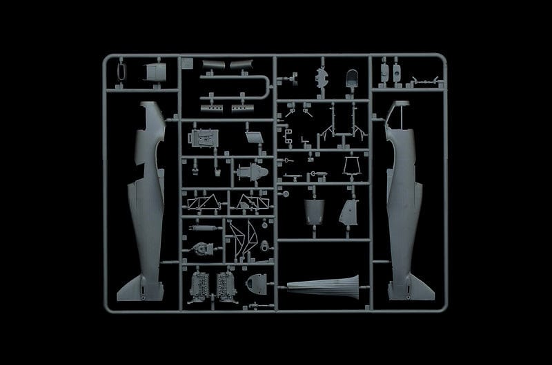 200 - Italeri - 2828 - Hawker Hurricane Mk IIC - sprue