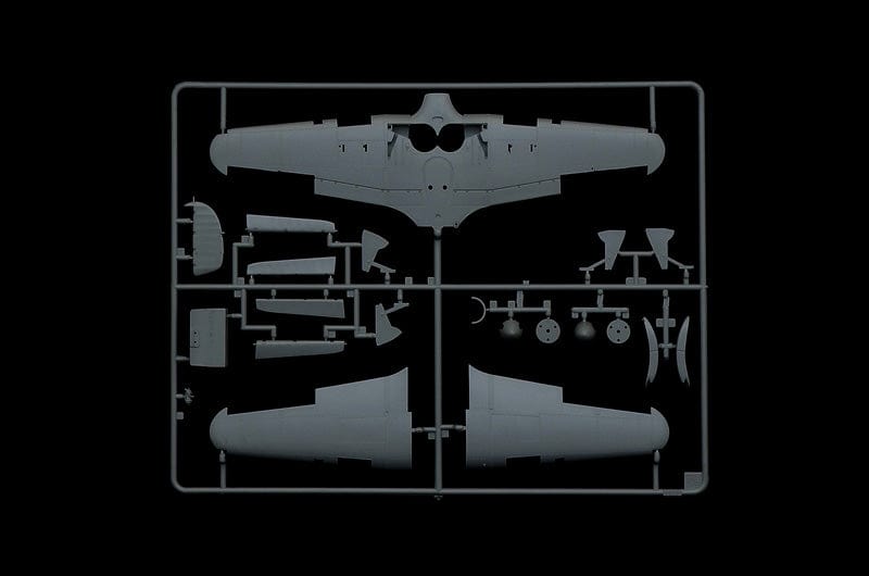 201 - Italeri - 2828 - Hawker Hurricane Mk IIC - sprue
