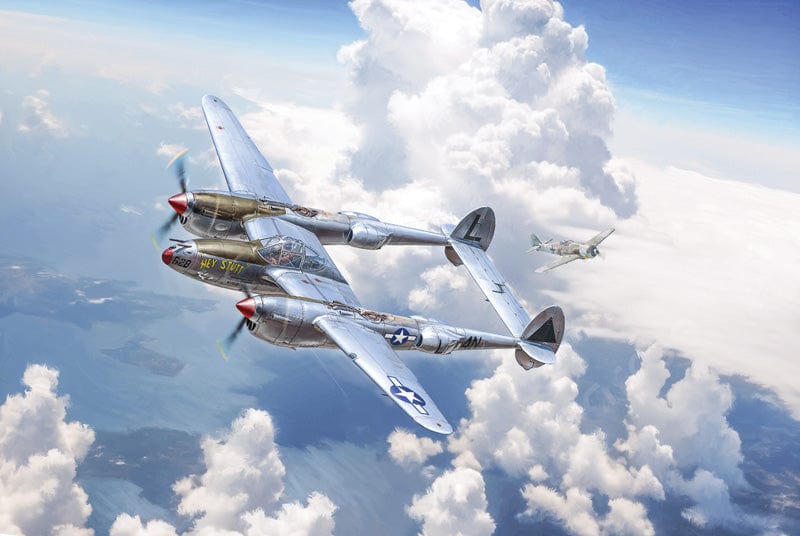 011 - Italeri - 2834 - Lockheed P-38J Lightning - secondary image