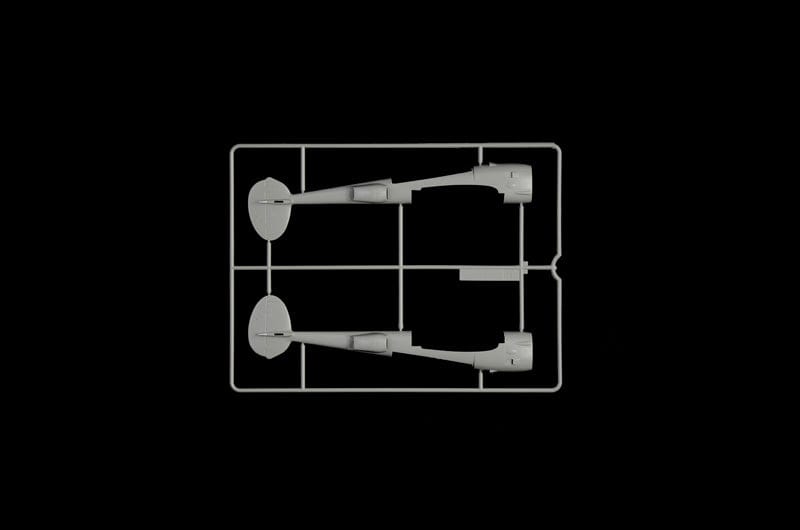 202 - Italeri - 2834 - Lockheed P-38J Lightning - sprue