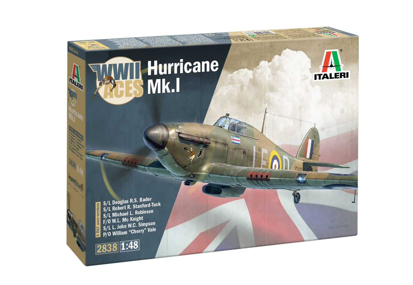010 - Italeri - 2838 - Hawker Hurricane Mk I ‘WWII Aces’ - primary image