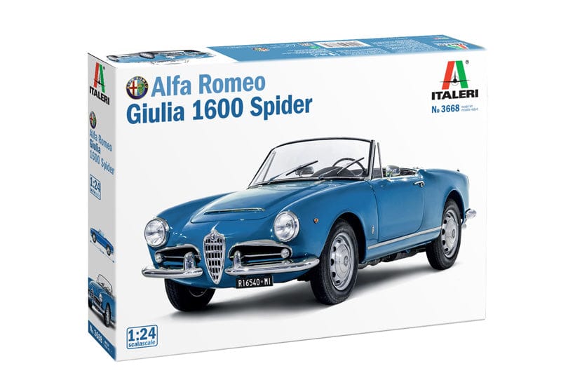 010 - Italeri - 3668 - Alfa Romeo Giulia 1600 Spider - primary image