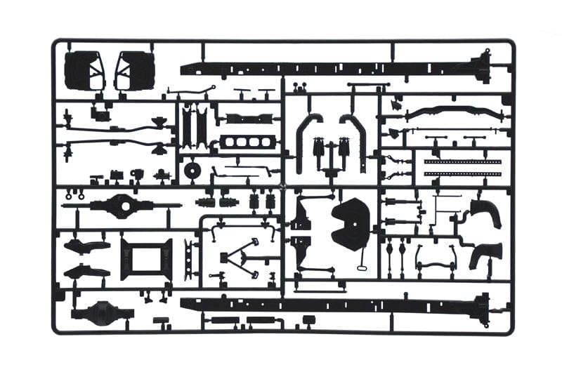 206 - Italeri - 3967 - Volvo FH3 Low Roof - sprue