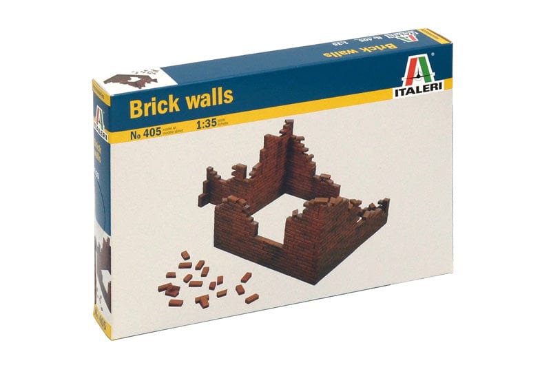 010 - Italeri - 405 - Brick Walls - primary image