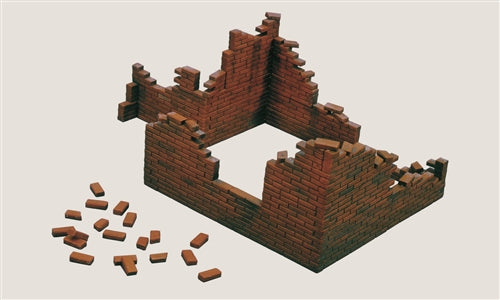700 - Italeri - 405 - Brick Walls - painted model