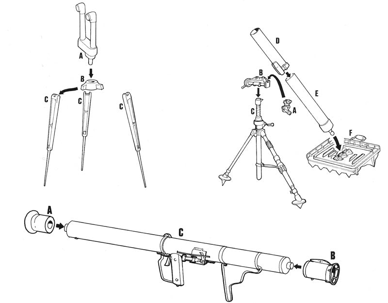 140 - Italeri - 407 - British and US Accessories and Weapons - instructions