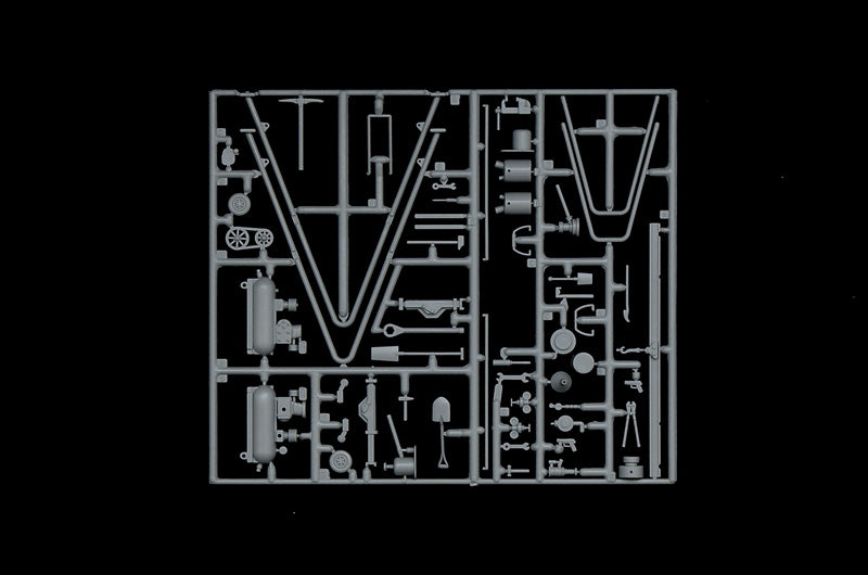 200 - Italeri - 419 - Field Tool Shop - sprue