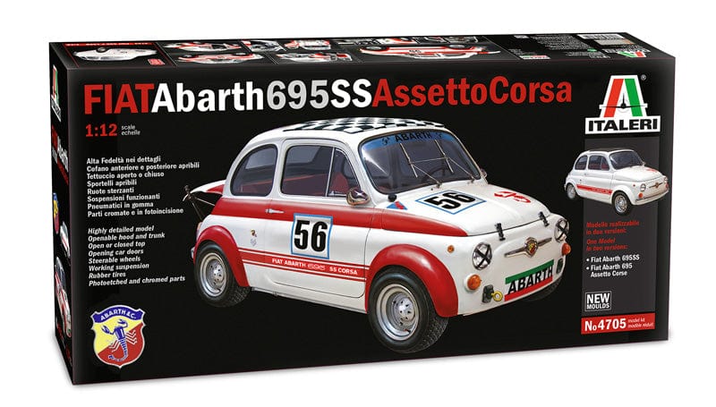 010 - Italeri - 4705 - Fiat Abarth 695 SS ‘Assetto Corsa’ - primary image