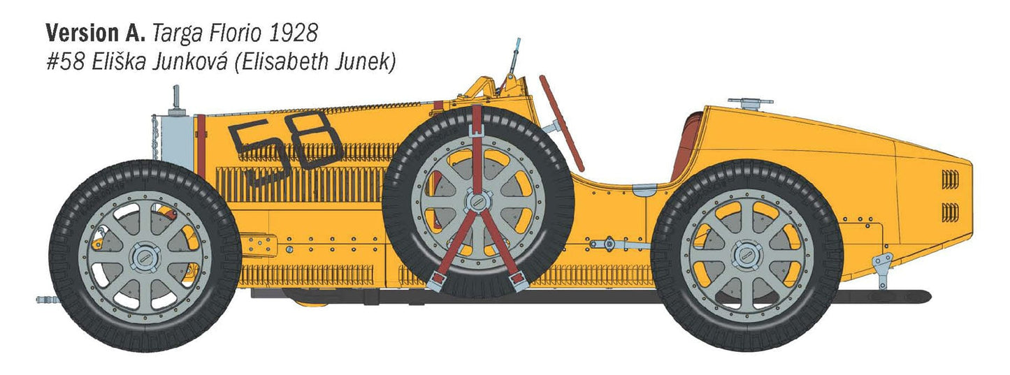 300 - Italeri - 4716 - Bugatti Type 35B - paint schemes