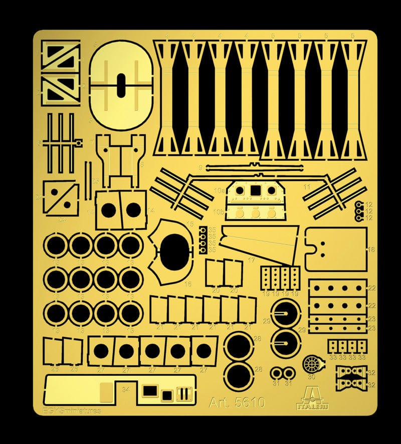 280 - - photo-etched parts