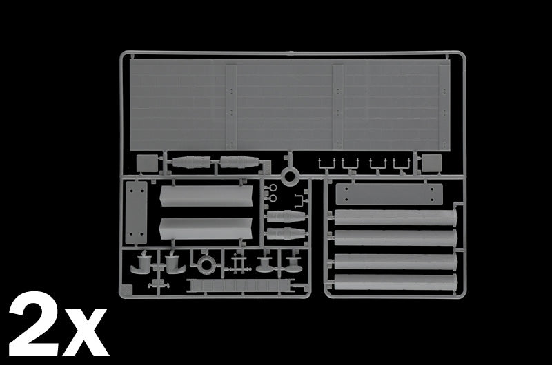 201 - Italeri - 5612 - Long Dock - sprue