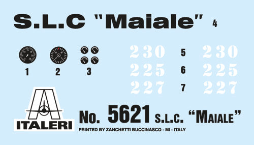 400 - Italeri - 5621 - SLC Maiale - decals