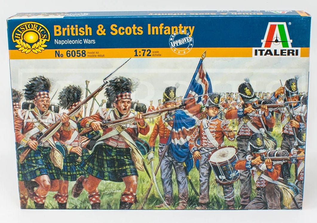 010 - Italeri - 6058 - British and Scots Infantry - primary image