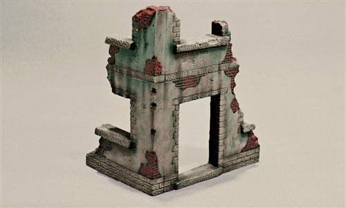 700 - Italeri - 6413 - House Corner - painted model