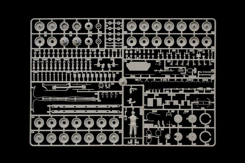 200 - Italeri - 6481 - Leopard 1A5 - sprue