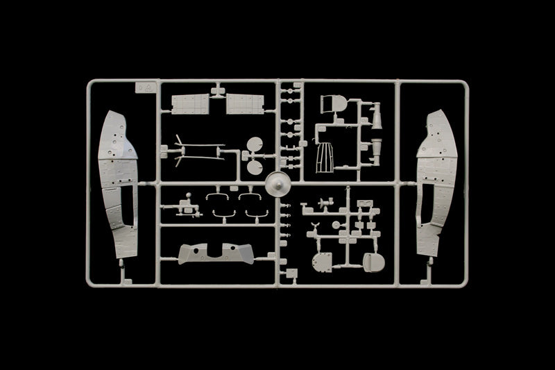 203 - Italeri - 6481 - Leopard 1A5 - sprue