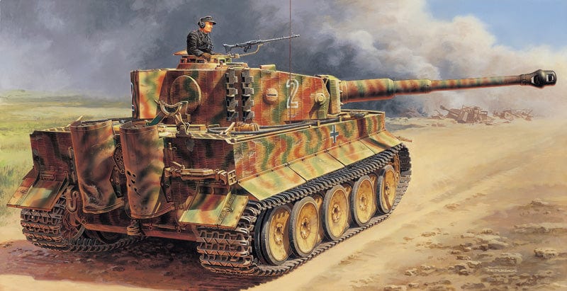 150 - Italeri - 6507 - Pz.Kpfw. VI Ausf. E Tiger I (mid) - box art