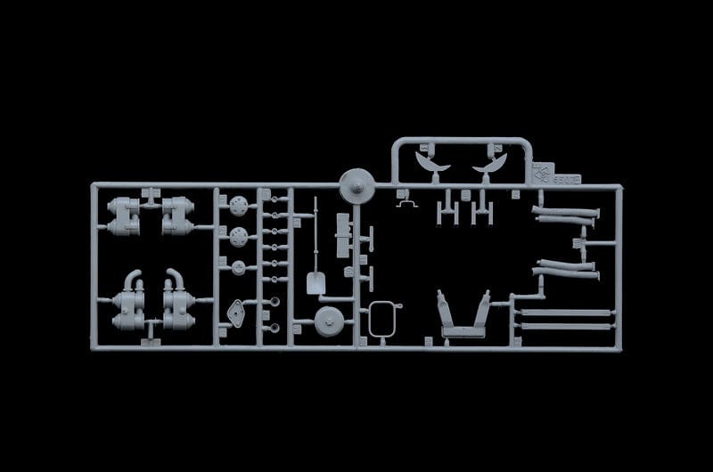 200 - Italeri - 6507 - Pz.Kpfw. VI Ausf. E Tiger I (mid) - sprue