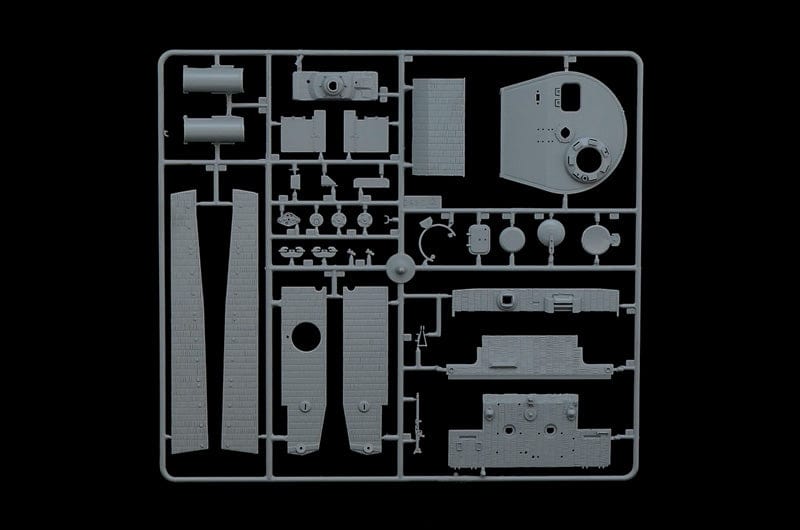 202 - Italeri - 6507 - Pz.Kpfw. VI Ausf. E Tiger I (mid) - sprue