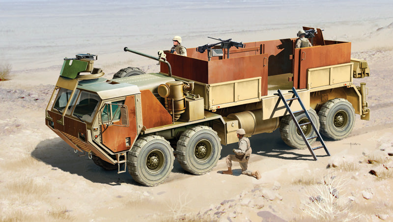 150 - Italeri - 6510 - M977 HEMTT Gun Truck - box art