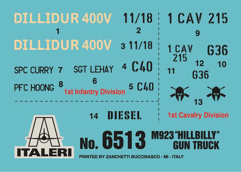 400 - - decals