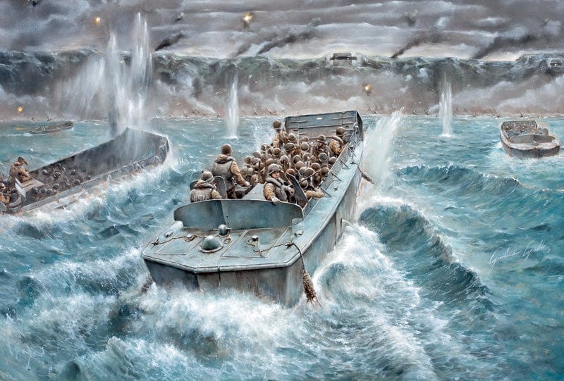 150 - Italeri - 6524 - LCVP with US Infantry - box art