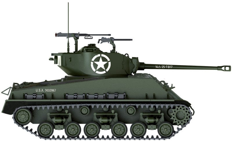 301 - Italeri - 6529 - M4A3E8 Sherman ‘Fury’ - paint schemes