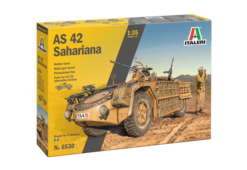 010 - Italeri - 6530 - SPA-Viberti AS.42 Sahariana - primary image