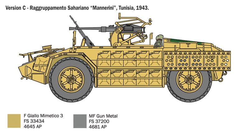 302 - Italeri - 6530 - SPA-Viberti AS.42 Sahariana - paint schemes