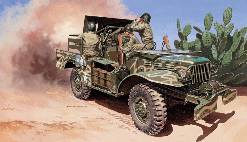 150 - Italeri - 6555 - M6 GMC - box art