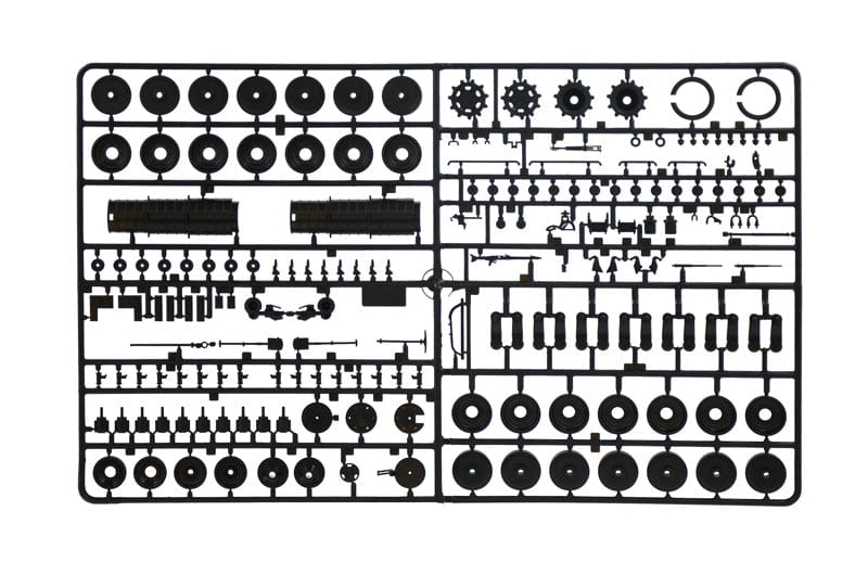 201 - Italeri - 6559 - Leopard 2A4 - sprue