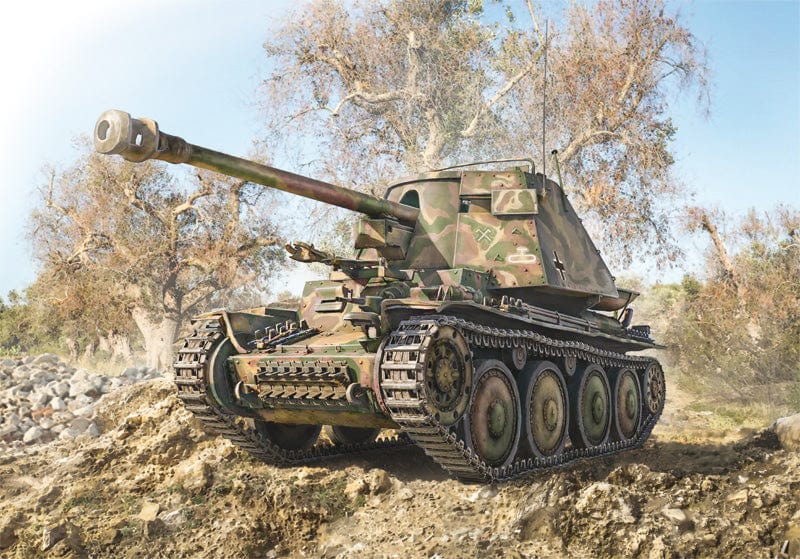 150 - Italeri - 6566 - Marder III Ausf. H - box art