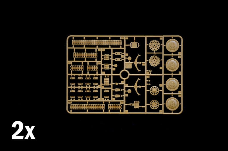 201 - Italeri - 6566 - Marder III Ausf. H - sprue