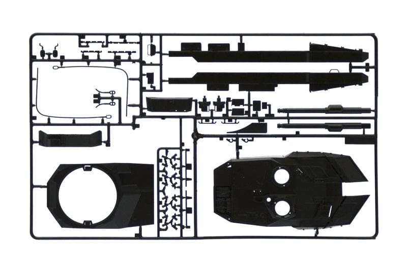 202 - Italeri - 6567 - Leopard 2A6 - sprue