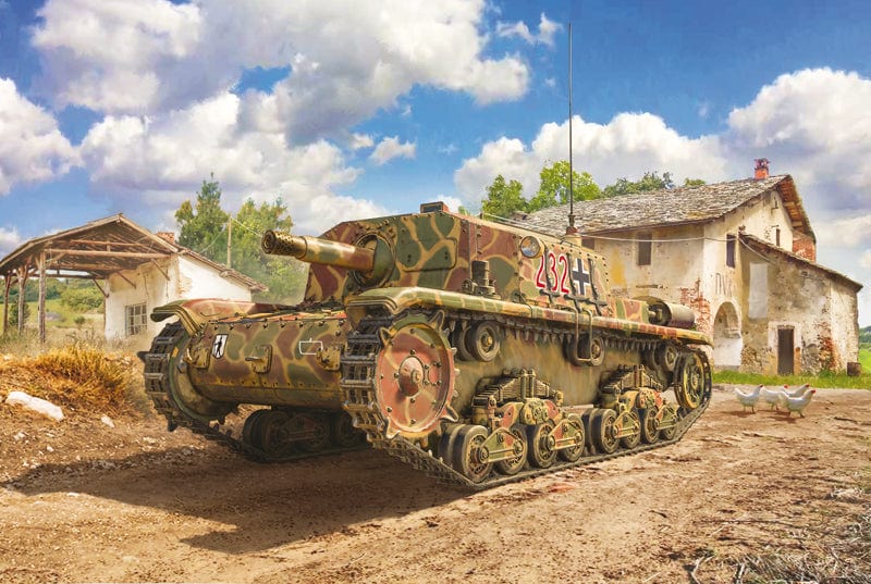 201 - Italeri - 6569 - Semovente M42 da 75/18 - sprue