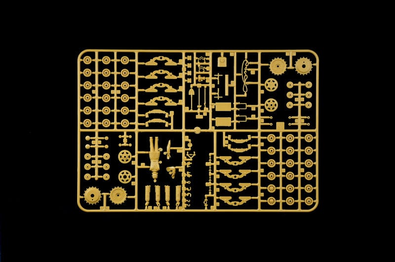 203 - Italeri - 6569 - Semovente M42 da 75/18 - sprue