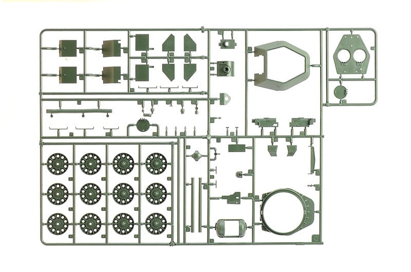 203 - Italeri - 6570 - T-34-76 obr. 1943 (early) - sprue