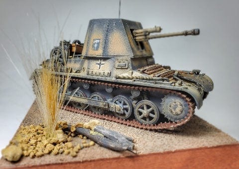 700 - Italeri - 6577 - Panzerjäger I - painted model