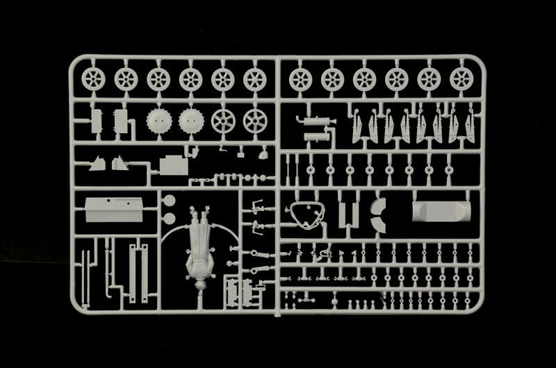 200 - Italeri - 6577 - Panzerjäger I - sprue