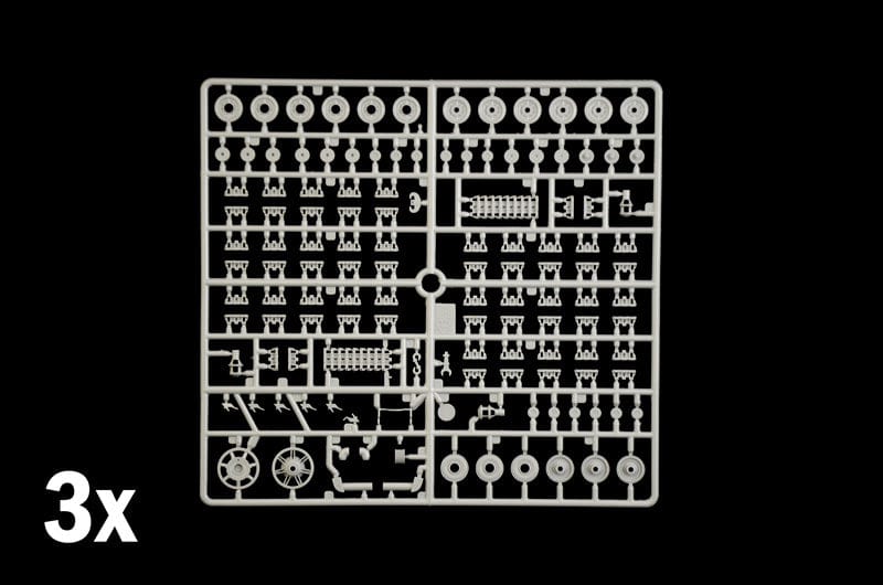 204 - Italeri - 6578 - Pz.Kpfw. IV Ausf. H - sprue