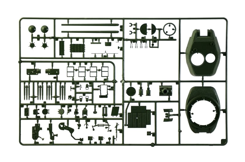 203 - Italeri - 6585 - T-34/85 (Korean War) - sprue
