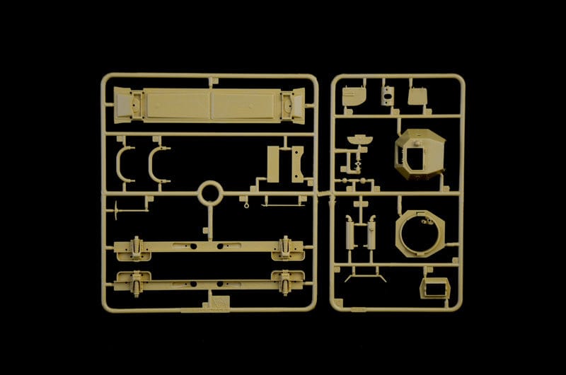 200 - Italeri - 6591 - AB 41 with Bersaglieri (El Alamein) - sprue