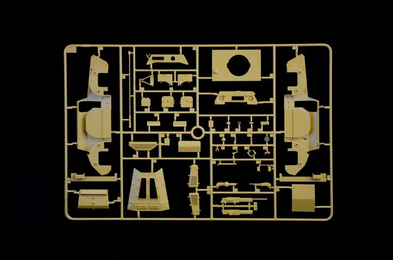 202 - Italeri - 6591 - AB 41 with Bersaglieri (El Alamein) - sprue