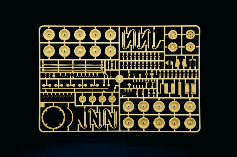 200 - Italeri - 6592 - Crusader III with Crew (El Alamein) - sprue
