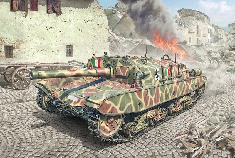 011 - Italeri - 6751 - Semovente M43 da 105/25 ’Bassotto’ - secondary image