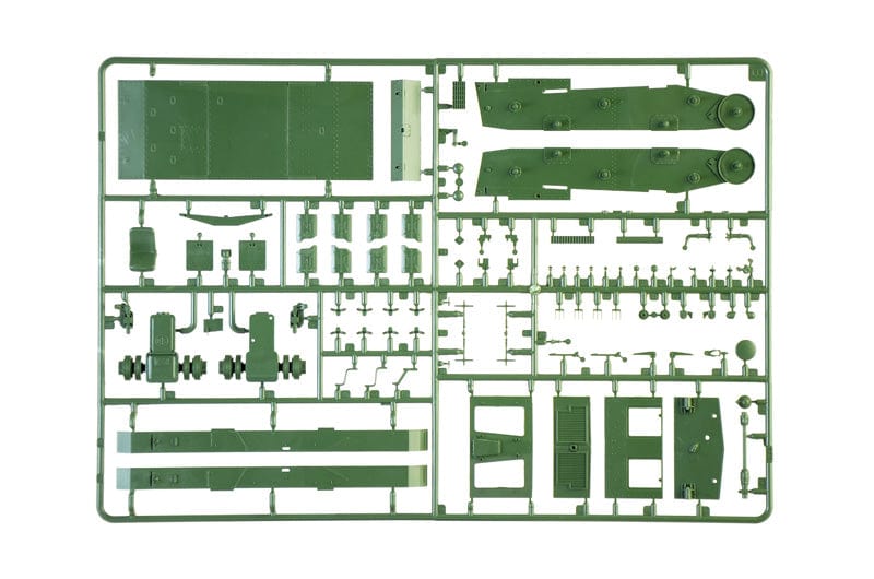 201 - Italeri - 6751 - Semovente M43 da 105/25 ’Bassotto’ - sprue